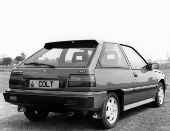 Mitsubishi Colt Turbo 3-door [UK-spec] '1984–88