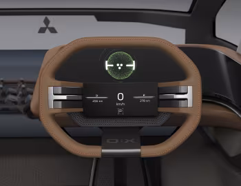 Painel frontal Mitsubishi D:X Concept '10.2023