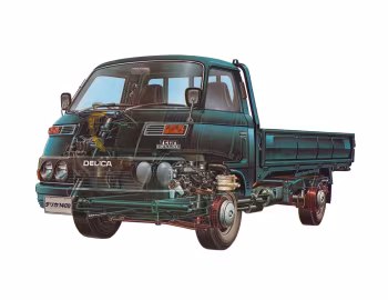 Mitsubishi Delica 1 ton Truck '11.1976–05.1979