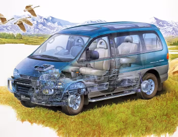 Mitsubishi Delica Space Gear 4WD '05.1994–06.1997