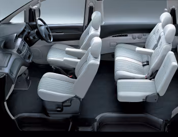 Interior Mitsubishi Delica Space Gear Charmonix 4WD '09.1997–01.2007