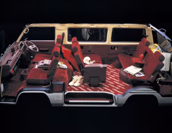 Интерьер Mitsubishi Delica Star Wagon 4WD "Chamonix" '1985–86