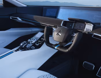 Интерьер Mitsubishi e-Evolution Concept '10.2017