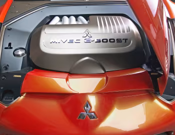 Sob o capô Mitsubishi Eclipse Concept-E '01.2004