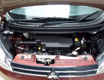 Sob o capô Mitsubishi eK Wagon (B11W) '06.2013–10.2015