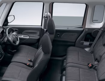 Интерьер Mitsubishi eK Space Custom (B11A) '02.2014–12.2016