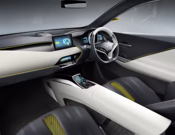 Інтер'єр Mitsubishi eX Concept '10.2015