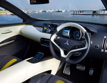 Интерьер Mitsubishi eX Concept '10.2015