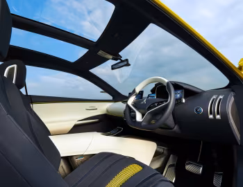 Інтер'єр Mitsubishi eX Concept '10.2015
