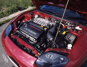 Sob o capô Mitsubishi FTO GPX [Japan] (E-DE3A) '10.1994–02.1997