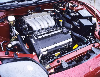 Пад капотам Mitsubishi FTO GR [Japan] (E-DE3A) '10.1994–02.1997