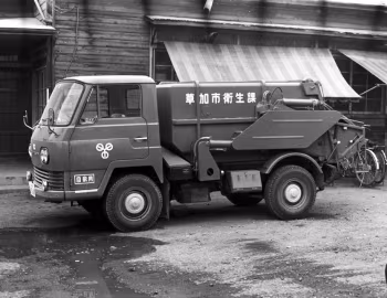 Mitsubishi Fuso Canter garbage truck (T722) '1964–07.1968