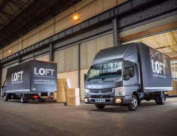 Mitsubishi Fuso Canter 3C13 with a Box Body [UK-spec] '06.2016