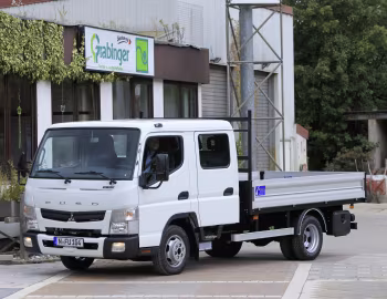 Mitsubishi Fuso Canter 3C15D Platform Truck [EU-spec] '2013–22