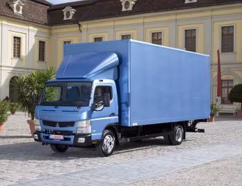 Mitsubishi Fuso Canter 7C18 mit Junge Kofferaufbau [Germany] (FE7) '10.2011–22