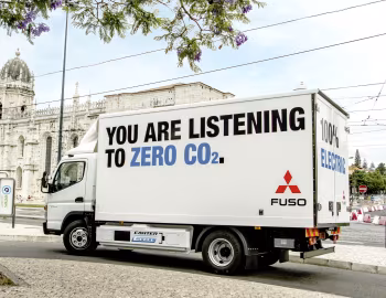 Mitsubishi Fuso Canter E-Cell Test Vehicle [Portugal] '06.2014
