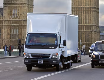 Mitsubishi Fuso Canter Eco Hybrid Test Vehicle [UK-spec] (FE7) '08.2008