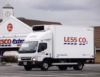 Mitsubishi Fuso Canter Eco Hybrid Test Vehicle [UK-spec] (FE7) '08.2008