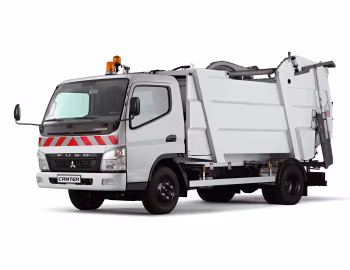 Mitsubishi Fuso Canter refuse truck [EU-spec] (FE7) '2002–10