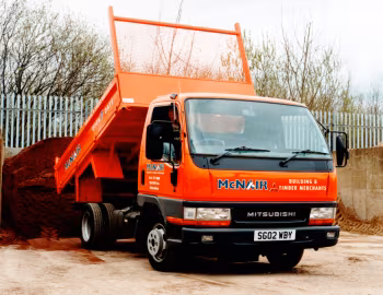 Mitsubishi Canter Tipper [UK-spec] (FE5) '1999–2002