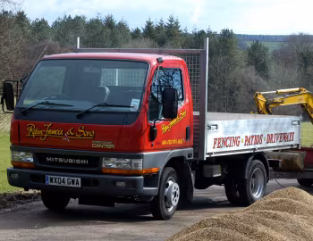 Mitsubishi Canter Tipper [UK-spec] (FE5) '1999–2002