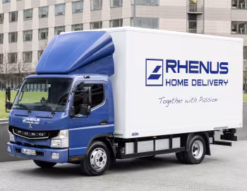 Mitsubishi Fuso eCanter 7C18 mit SAXAS Kofferaufbau [Germany] '12.2017