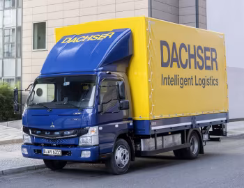 Mitsubishi Fuso eCanter 7C18 mit SAXAS Pritscheaufbau [Germany] '12.2017