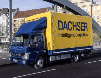 Mitsubishi Fuso eCanter 7C18 mit SAXAS Pritscheaufbau [Germany] '12.2017