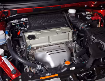 Sob o capô 2010–12 Mitsubishi Galant [North America] '2009–08.2012