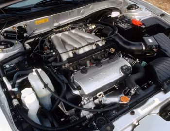 Под капотом 1999–2001 Mitsubishi Galant GTZ [North America] (EA8A) '07.1998–2001