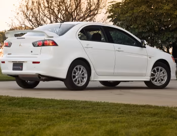 2011 Mitsubishi Lancer ES Sport Aero [North America] '2010–11
