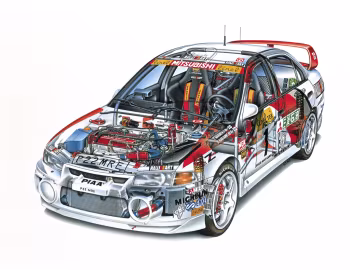 Mitsubishi Lancer Evolution IV Gr.A WRC '1997–98