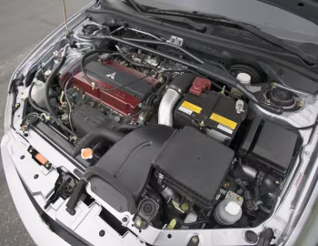 Под капотом 2006 Mitsubishi Lancer Evolution IX MR [US-spec] (CT9A) '2006