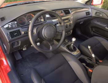 Interior 2006 Mitsubishi Lancer Evolution IX MR [US-spec] (CT9A) '2006