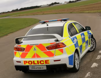 Mitsubishi Lancer Evolution X Police '2008–16