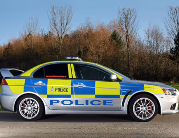 Mitsubishi Lancer Evolution X Police '2008–16