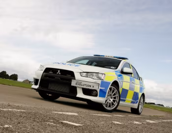 Mitsubishi Lancer Evolution X Police '2008–16