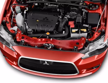 Пад капотам 2012–15 Mitsubishi Lancer GT Touring [North America] '2011–15