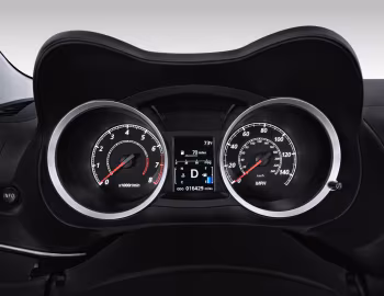 Камбінацыя прыбораў 2012–15 Mitsubishi Lancer GT Touring [North America] '2011–15