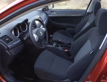 Interior 2008–11 Mitsubishi Lancer GTS [North America] '2007–11