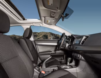 Interior 2015 Mitsubishi Lancer SE [North America] '2014–15