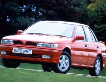 Mitsubishi Lancer Sedan [UK-spec] '1988–91