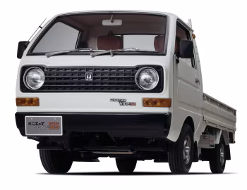Mitsubishi Minicab 55 Super Deluxe three-side open [Japan] (L013PHJ) '03.1977–08.1978
