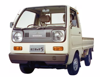 Mitsubishi Minicab 5 Super Deluxe three-side open [Japan] (L012PHJ) '04.1976–02.1977