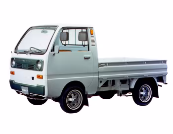 Mitsubishi Minicab W Super Deluxe three-side open [Japan] (T131HJ) '10.1972–07.1973