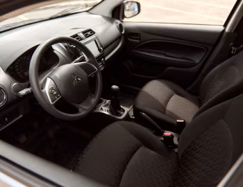 Interior 2021–22 Mitsubishi Mirage [North America] '2020–22