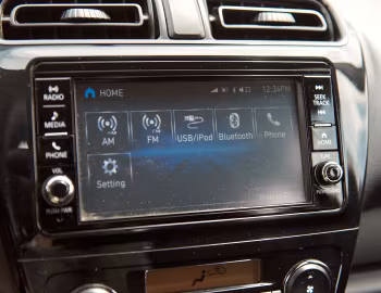 Interior 2021–22 Mitsubishi Mirage [North America] '2020–22
