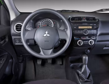 Front Panel 2014 Mitsubishi Mirage ES [North America] '2013–14