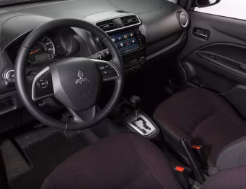 Interior 2014 Mitsubishi Mirage ES [North America] '2013–14