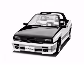 Mitsubishi Mirage Kammtop Concept '10.1985